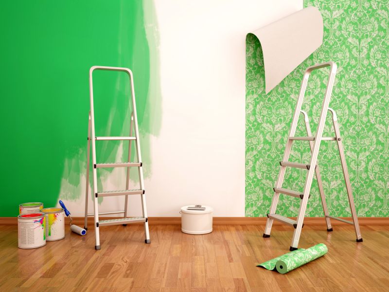 Hallway Wallpaper Installation in Roswell, GA